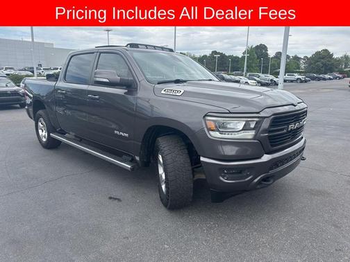 Granite Crystal Metallic Clearcoat 2019 RAM 1500 Big Horn