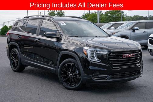 Ebony Twilight Metallic 2022 GMC Terrain SLE