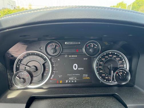 Granite Crystal Metallic Clearcoat 2017 RAM 1500 Rebel