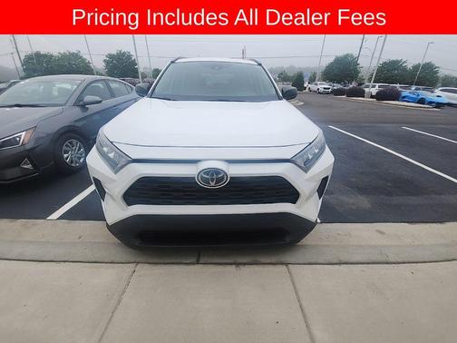 Super White 2021 Toyota RAV4 LE