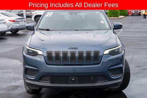 Slate Blue Pearlcoat 2021 Jeep Cherokee Latitude