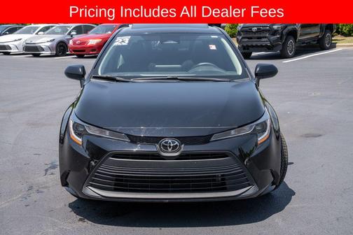 Midnight Black Metallic 2023 Toyota Corolla LE