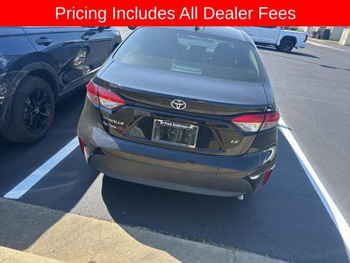 Midnight Black Metallic 2023 Toyota Corolla LE