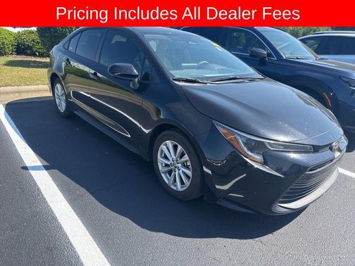 Midnight Black Metallic 2023 Toyota Corolla LE