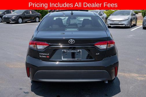 Midnight Black Metallic 2023 Toyota Corolla LE