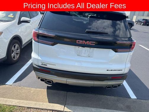 Summit White 2025 GMC Acadia FWD Elevation