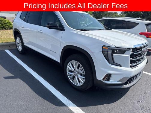 Summit White 2025 GMC Acadia FWD Elevation