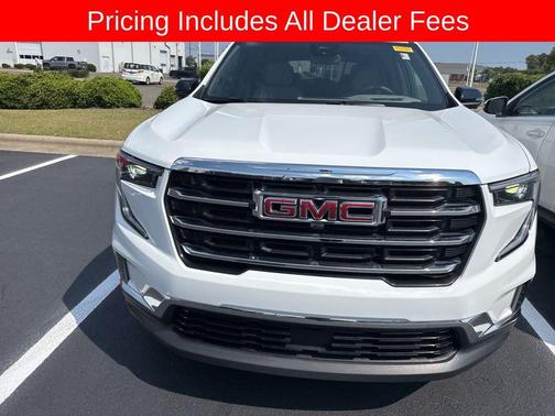 Summit White 2025 GMC Acadia FWD Elevation