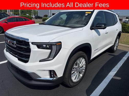 Summit White 2025 GMC Acadia FWD Elevation
