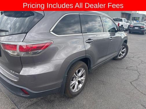 Predawn Gray Mica 2015 Toyota Highlander XLE