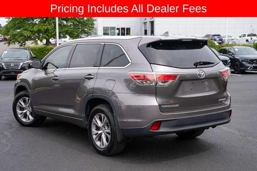 Predawn Gray Mica 2015 Toyota Highlander XLE
