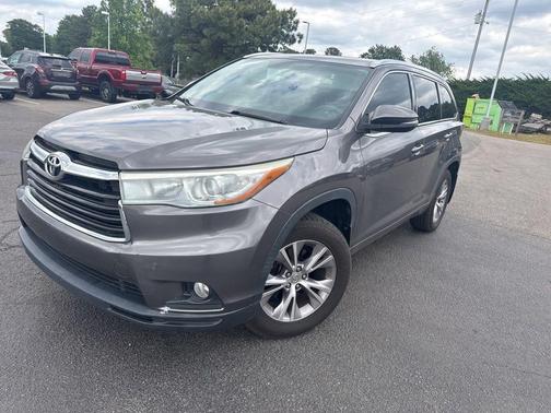 Predawn Gray Mica 2015 Toyota Highlander XLE