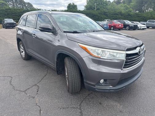 Predawn Gray Mica 2015 Toyota Highlander XLE