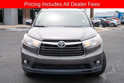Predawn Gray Mica 2015 Toyota Highlander XLE