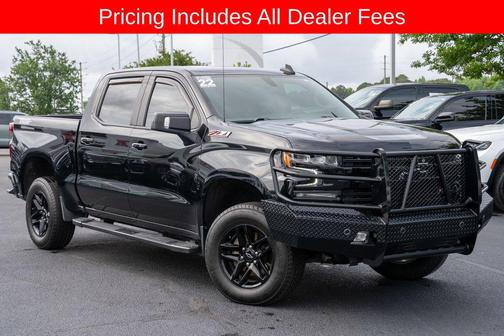 Black 2022 Chevrolet Silverado 1500 Limited LT Trail Boss
