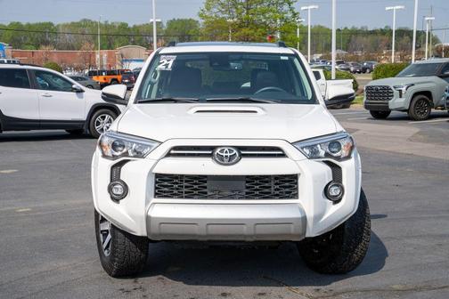Super White 2021 Toyota 4Runner TRD Off Road Premium