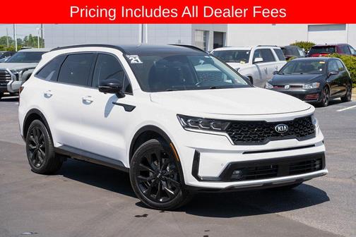 Glacial White Pearl 2021 Kia Sorento SX