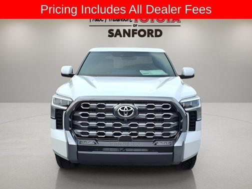 Wind Chill Pearl 2025 Toyota Tundra Hybrid Platinum