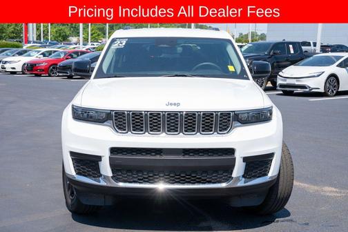 Bright White Clearcoat 2023 Jeep Grand Cherokee L Laredo