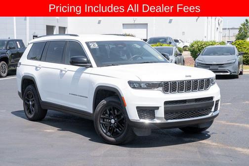 Bright White Clearcoat 2023 Jeep Grand Cherokee L Laredo