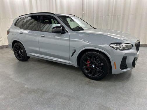 Gray 2024 BMW X3 M40i