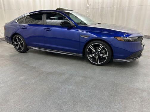 Canyon River Blue Metallic 2023 Honda Accord Hybrid Sport