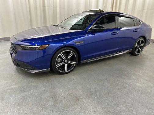 Canyon River Blue Metallic 2023 Honda Accord Hybrid Sport