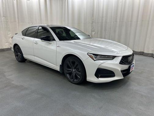 Platinum White Pearl 2022 Acura TLX A-Spec