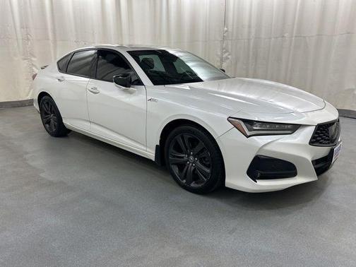 Platinum White Pearl 2021 Acura TLX A-Spec