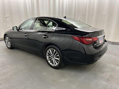 Black Obsidian 2023 INFINITI Q50 3.0t LUXE