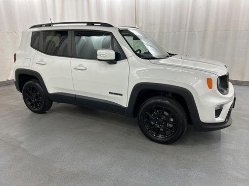 Alpine White Clearcoat 2020 Jeep Renegade Altitude