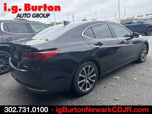 Crystal Black Pearl 2016 Acura TLX V6 Tech