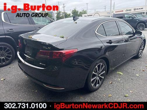 Crystal Black Pearl 2016 Acura TLX V6 Tech