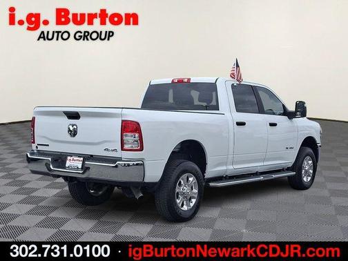Bright White Clearcoat 2024 RAM 2500 Big Horn