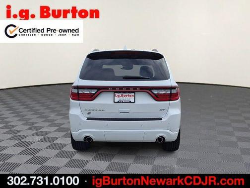 White Knuckle Clearcoat 2022 Dodge Durango GT