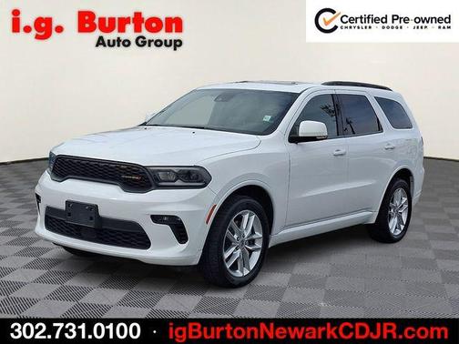 White 2022 Dodge Durango GT
