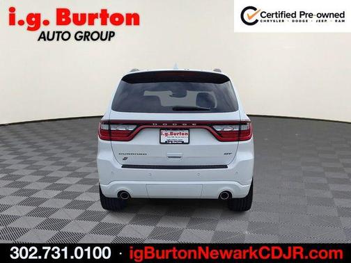 White 2022 Dodge Durango GT