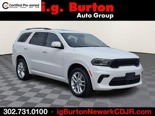 White 2022 Dodge Durango GT
