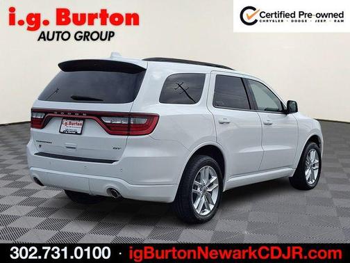 White 2022 Dodge Durango GT