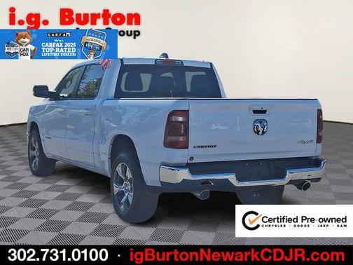 Bright White Clearcoat 2023 RAM 1500 Laramie