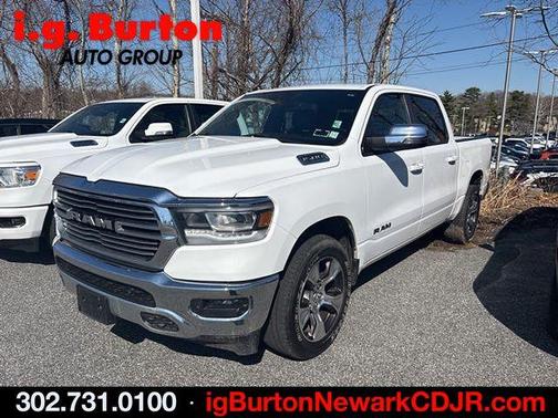 Bright White Clearcoat 2023 RAM 1500 Laramie