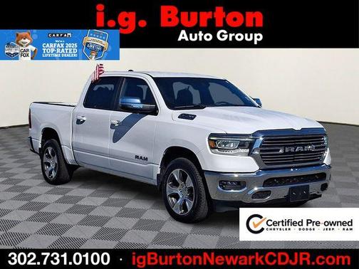 Bright White Clearcoat 2023 RAM 1500 Laramie