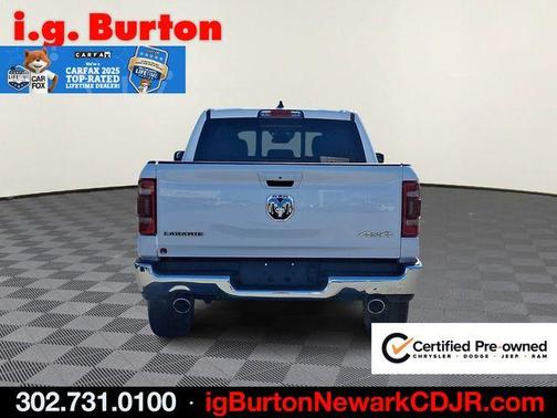 Bright White Clearcoat 2023 RAM 1500 Laramie