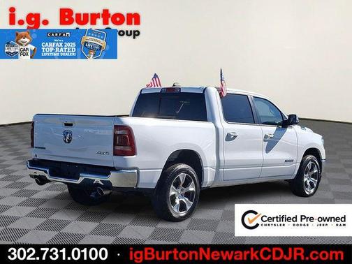 Bright White Clearcoat 2023 RAM 1500 Laramie