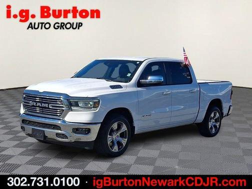 Bright White Clearcoat 2023 RAM 1500 Laramie