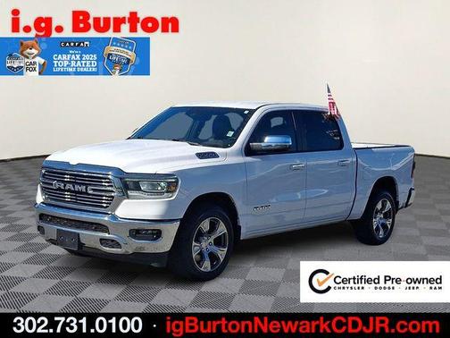 Bright White Clearcoat 2023 RAM 1500 Laramie