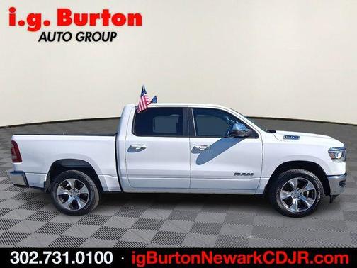 Bright White Clearcoat 2023 RAM 1500 Laramie