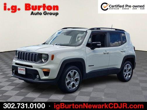Alpine White 2023 Jeep Renegade Limited
