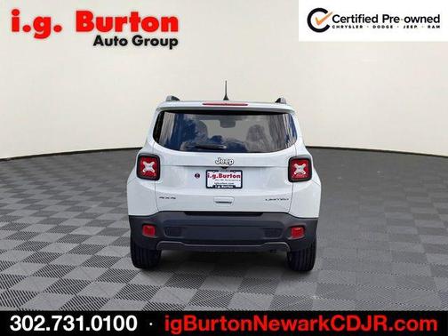 Alpine White 2023 Jeep Renegade Limited