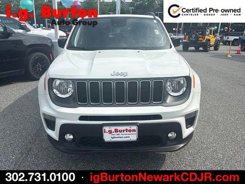 Alpine White Clearcoat 2023 Jeep Renegade Limited